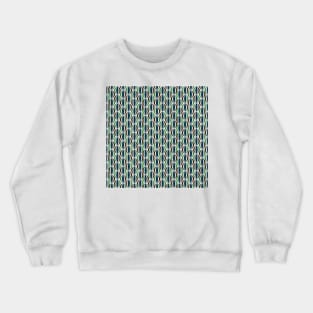 Retro 60s Pattern Crewneck Sweatshirt